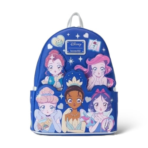 Loungefly Manga Style Disney Princesses Mini-Backpack