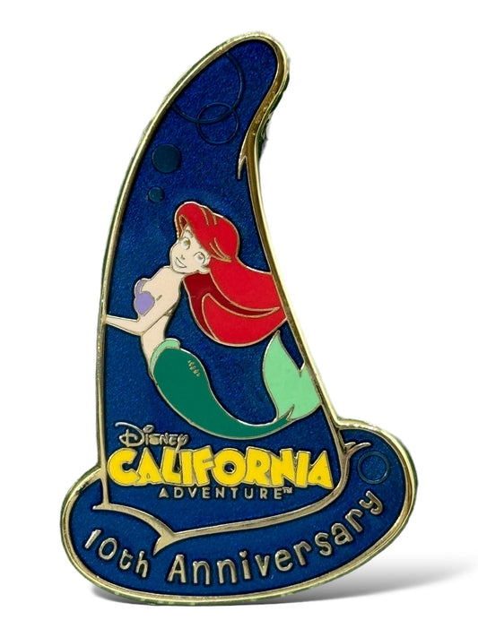 WDI Mystery Sorcerer Hats California Adventure 10th Anniversary Pin