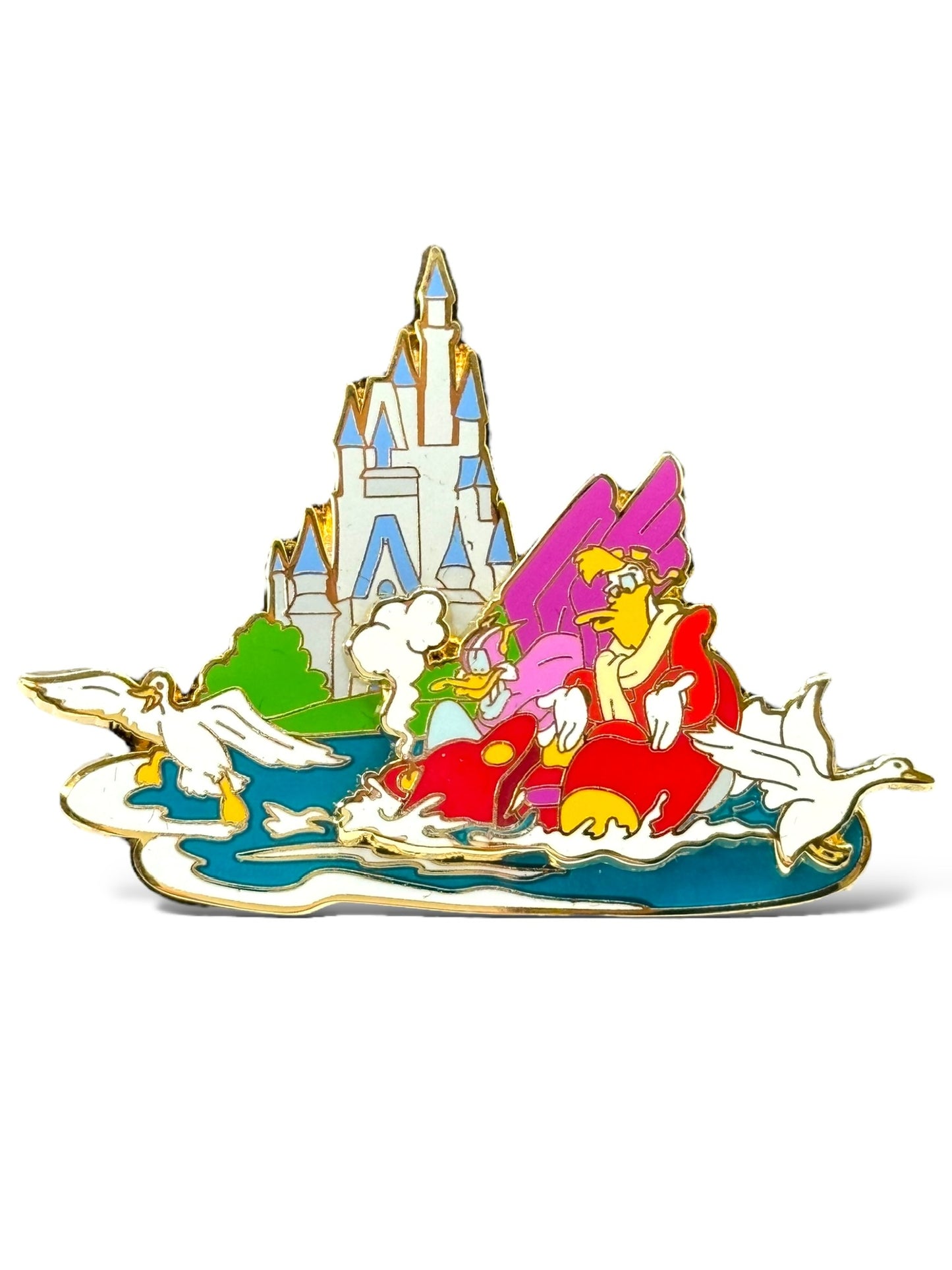 WDI Castle Ducks Launchpad and Darkwing Duck Pin