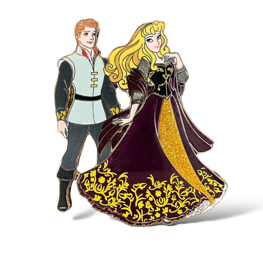 Disney Store Designer Couples Aurora & Prince Philip Pin