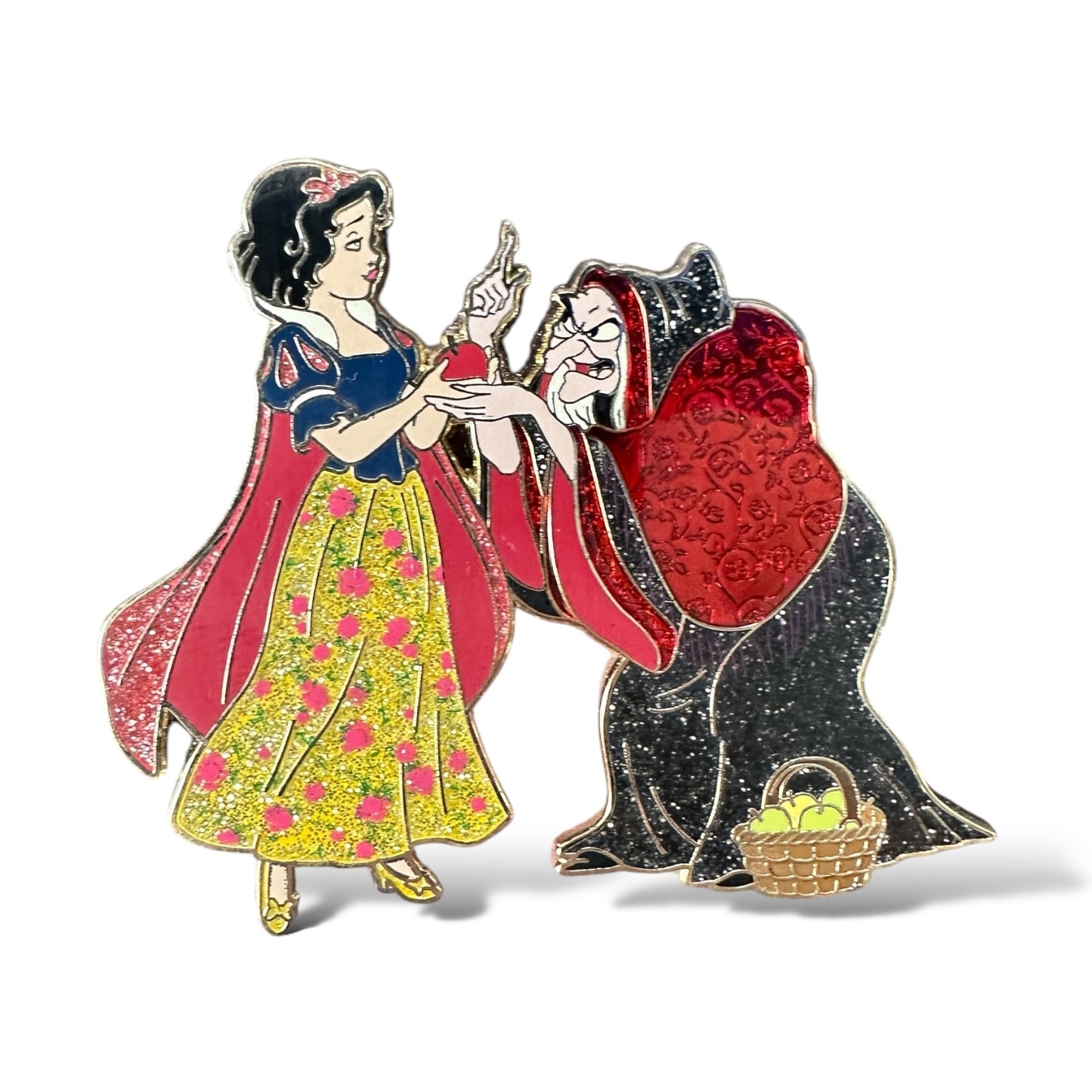 Disney Store Fairytale Designer Heroes and Villains Snow White & Old Hag Pin