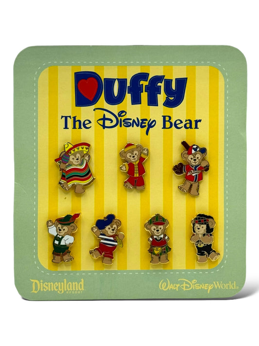 Disney Parks Duffy The Disney Bear Booster Pin Set