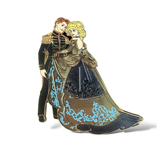 Disney Store Designer Couples Cinderella & Prince Charming Pin