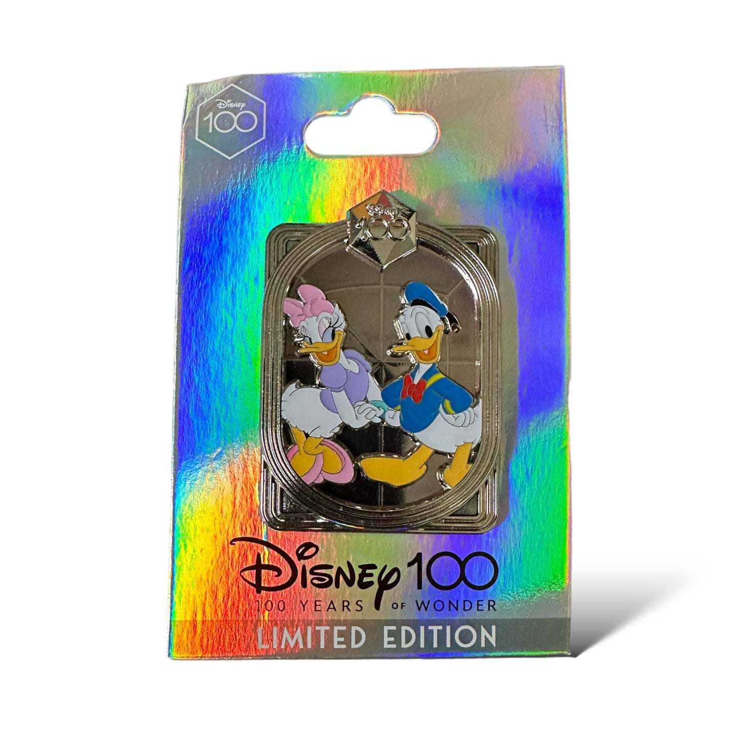 DEC Disney 100 Donald and Daisy Duck Pin