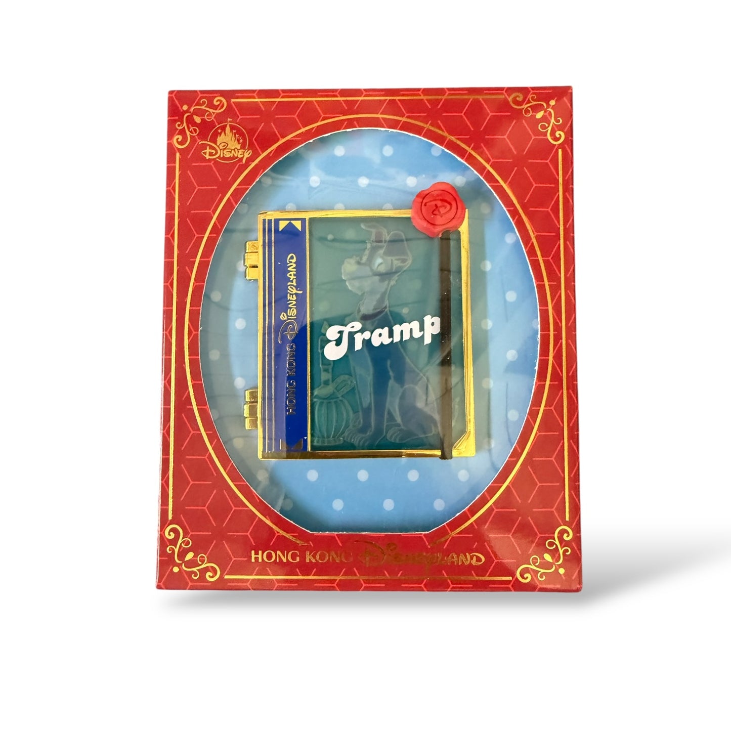 HKDL Magic Access Exclusive Jumbo Book Tramp Pin