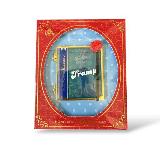 HKDL Magic Access Exclusive Jumbo Book Tramp Pin