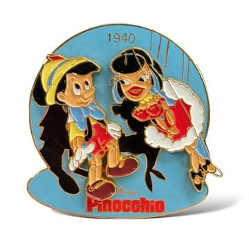 JDS History of Art Pinocchio and Puppet Pin