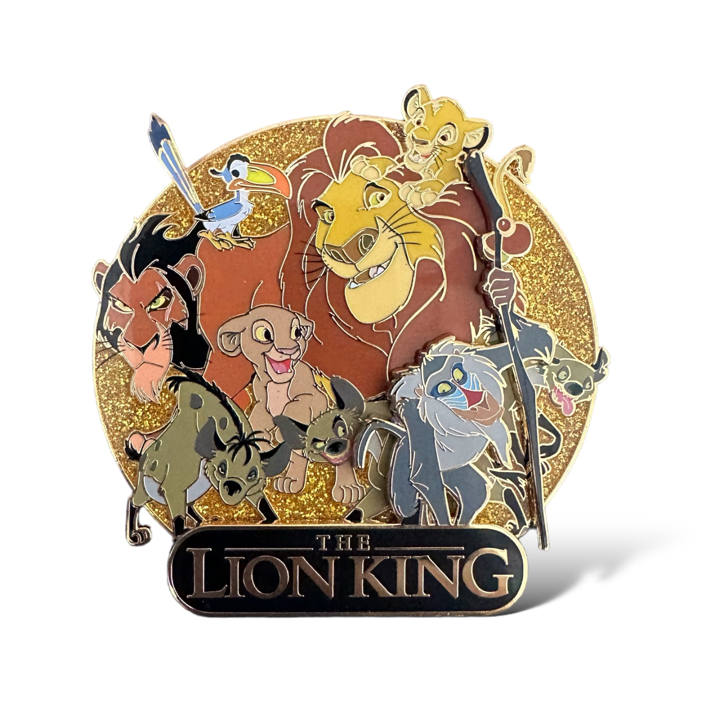 DEC The Lion King Cluster Pin