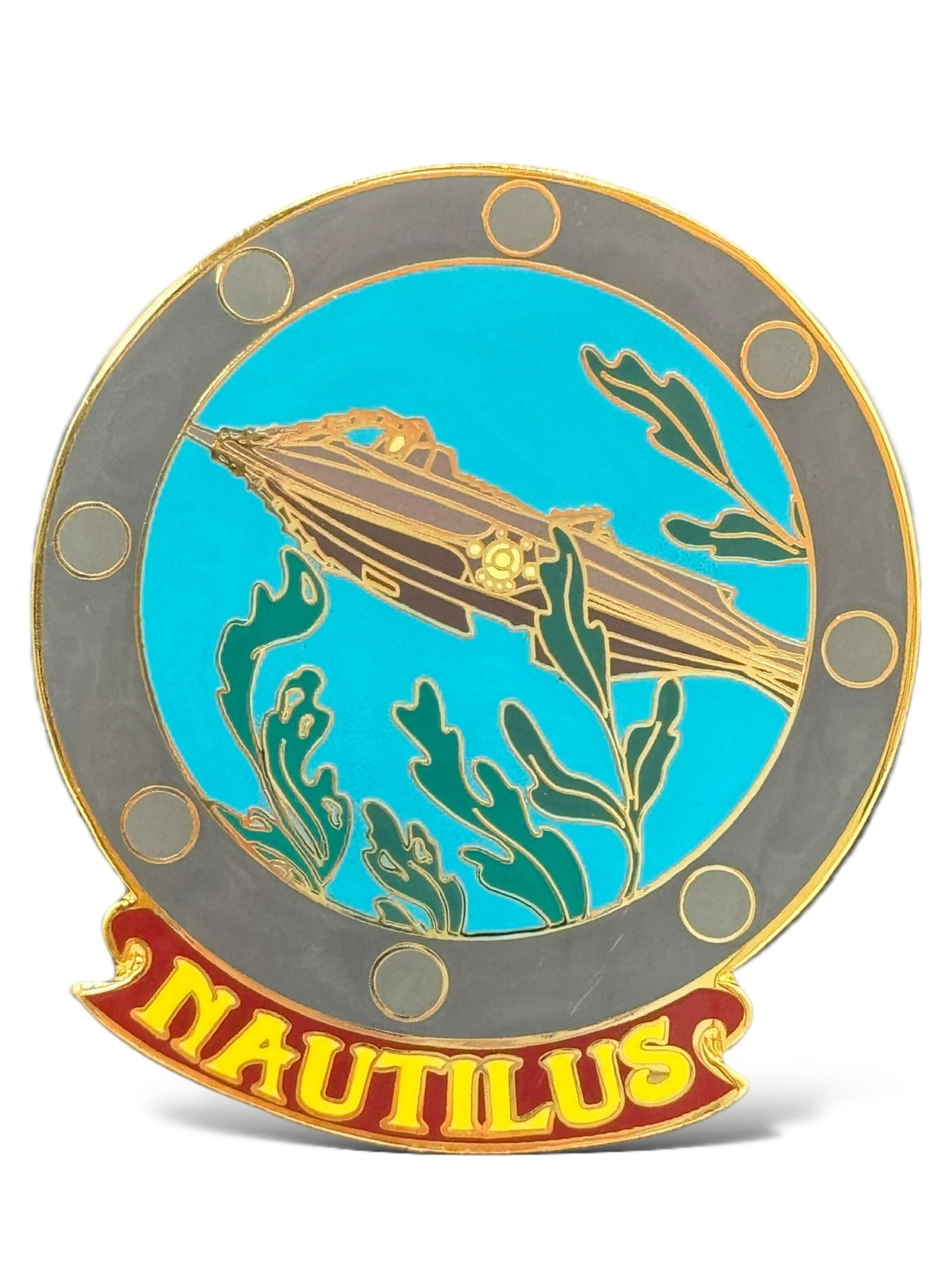 Disney Auctions 20,000 Leagues Under The Sea Porthole Nautilus Pin