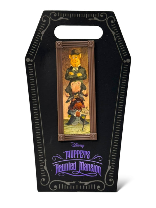 WDI Muppets Haunted Mansion Stretching Portrait Pigs in Quicksand Pin