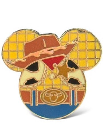 Disney Parks Mickey Mouse Icon Mystery Woody Pin