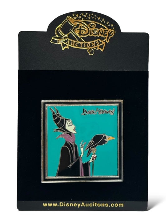 Artist Proof Disney Auctions Marc Davis Maleficent Silver Metal Pin