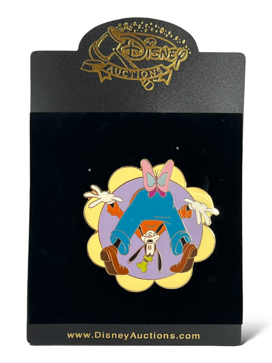 Disney Auctions Spring Flowers Goofy Pin
