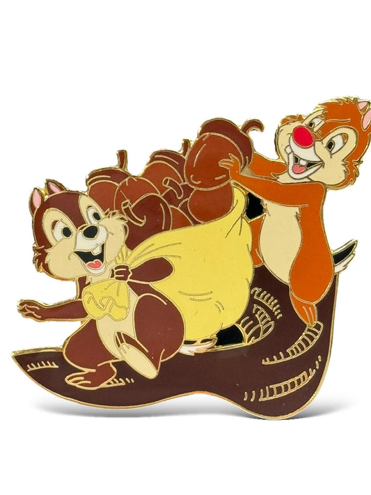 JDS Chip n' Dale Sack of Nuts Pin