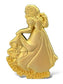 JDS 100 Relief Gold Tone Snow White Pin