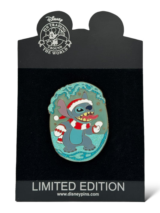 Disney Shopping Stitch Snowflake Pin