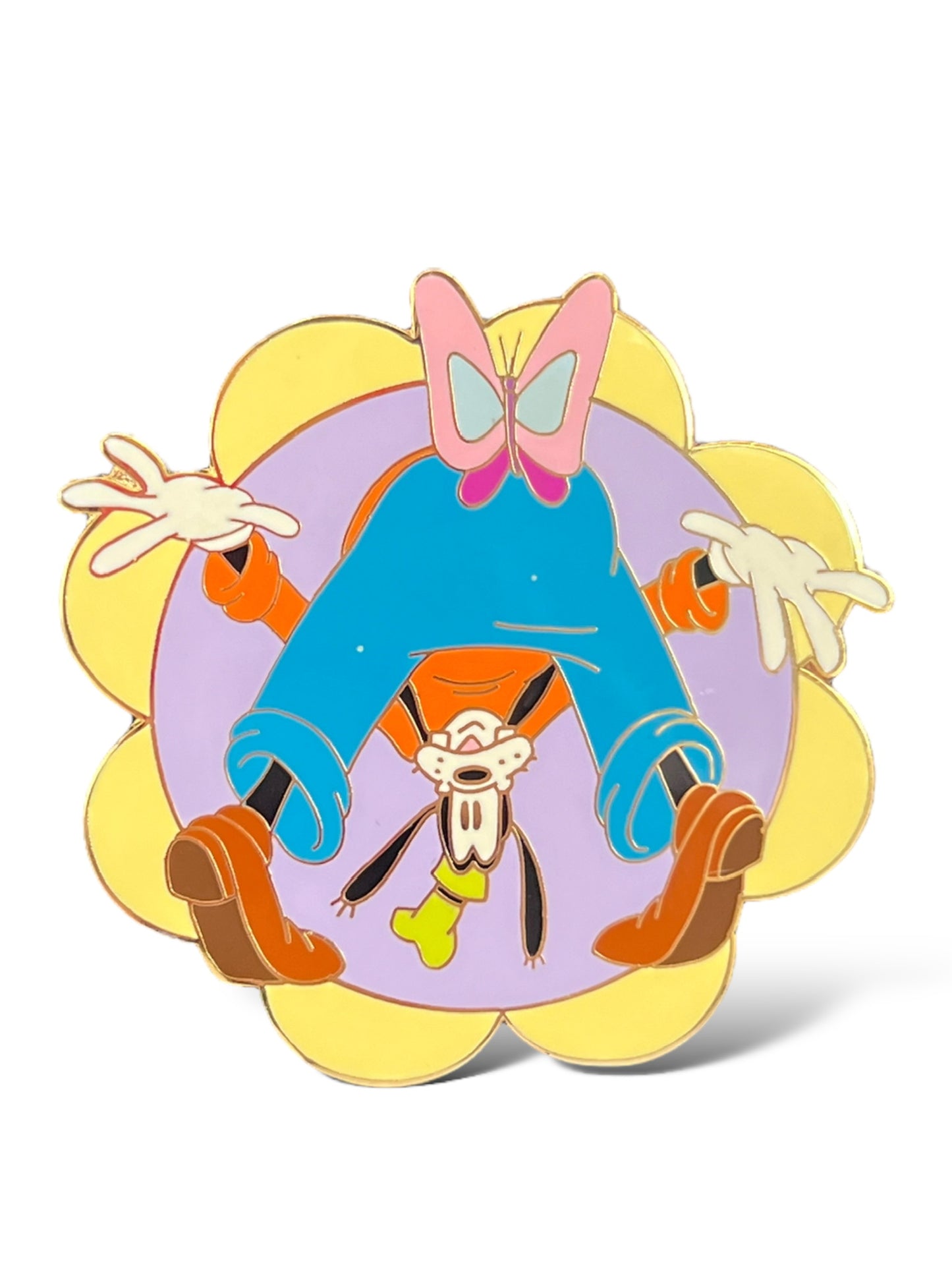 Disney Auctions Spring Flowers Goofy Pin