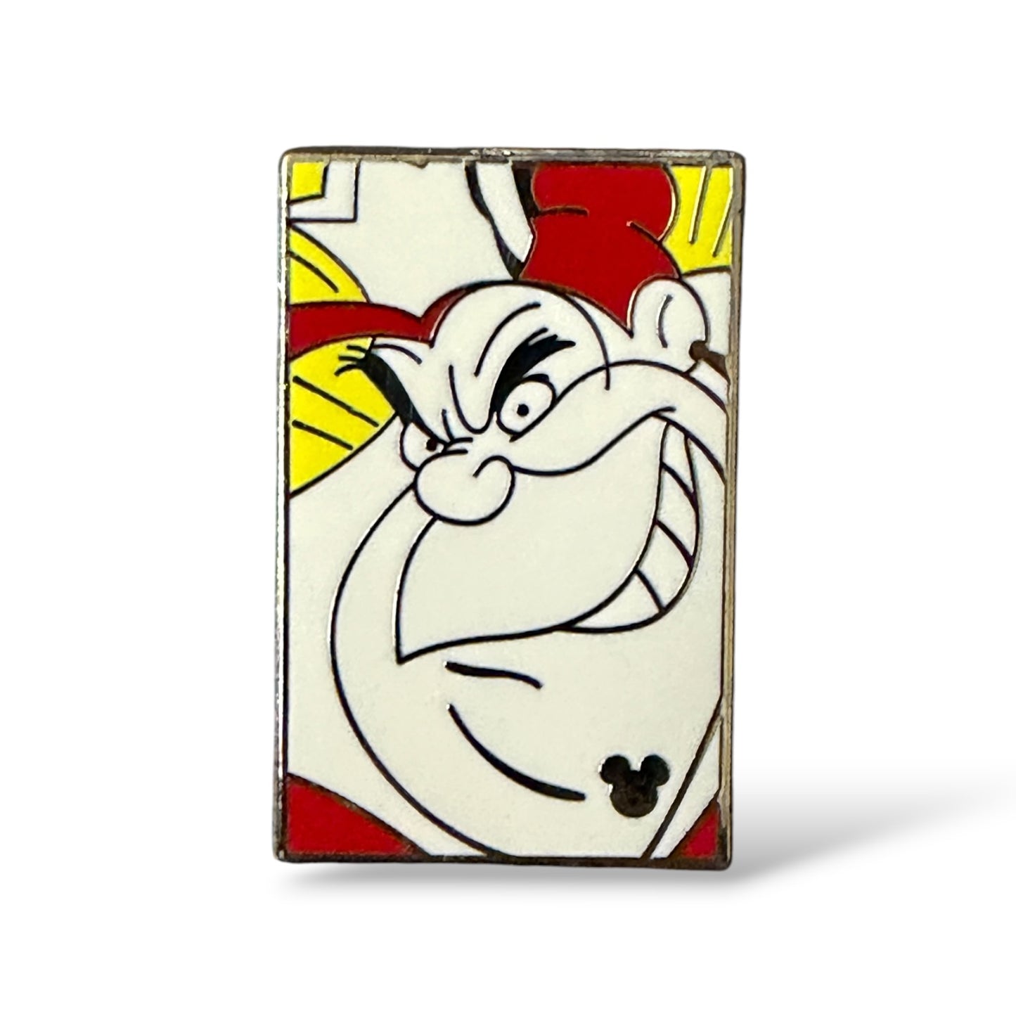 Cast Lanyard Alice in Wonderland Comic Art Queen of Hearts Hidden Mickey Pin