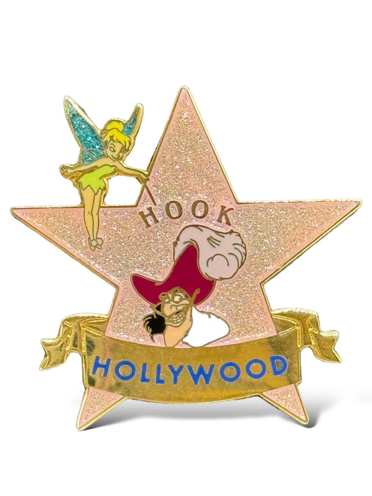 DSSH Hollywood Star Captain Hook and Tinker Bell Pin
