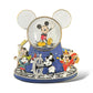 DEC Snow Globe Mickey Through The Years Pin