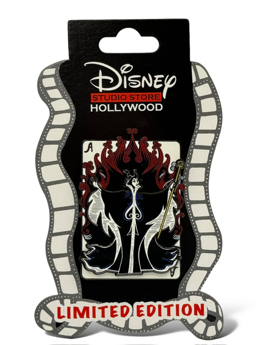 DSSH Villains Playing Cards Maleficent Pin