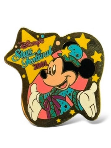 TDR Star Festival 2001 Mickey Pin