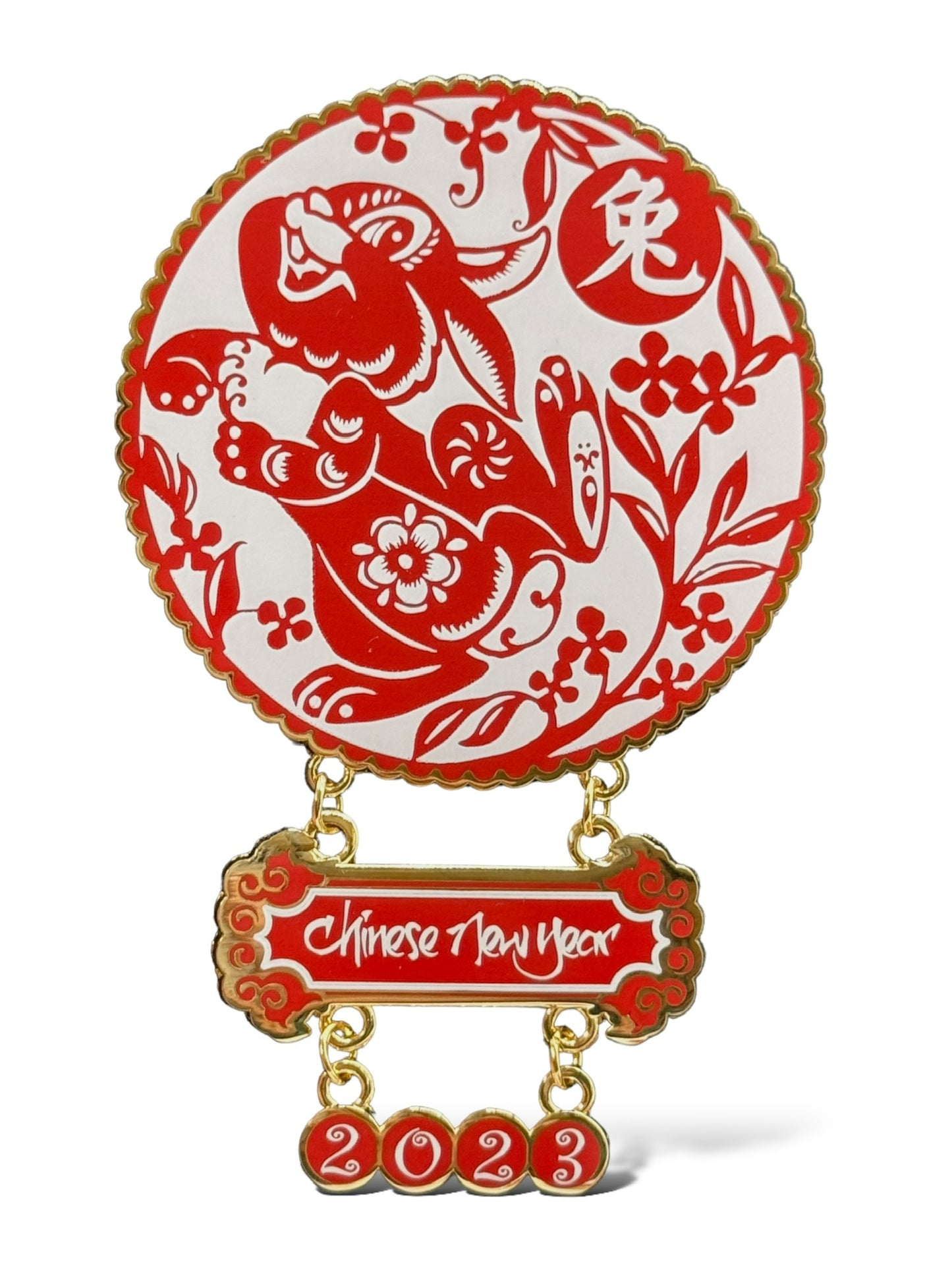 WDI Chinese New Year Thumper Pin