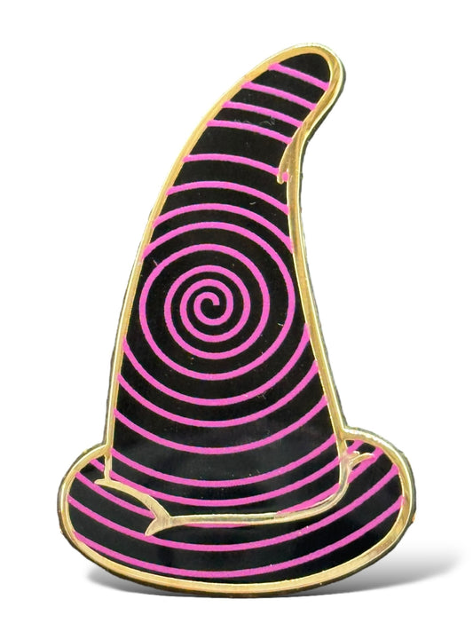 WDI Mystery Sorcerer Hats Pink Spiral Pin
