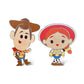 DLRP Chibi Toy Story Woody and Jessie 2 Pin Set