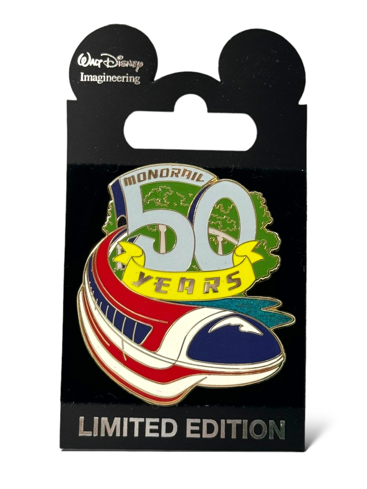 WDI 50 Years Monorail Pin