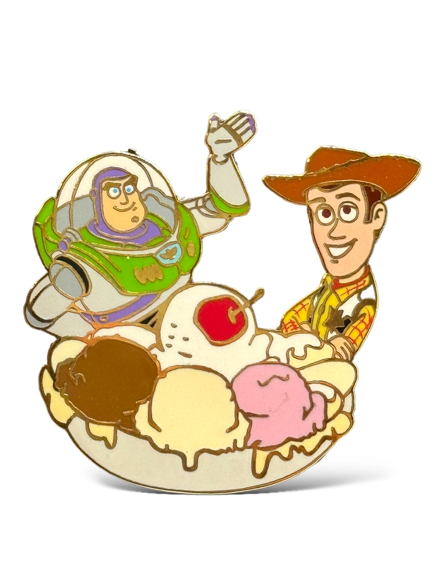 DSSH Pin Trader Delight Buzz Lightyear and Woody Pin