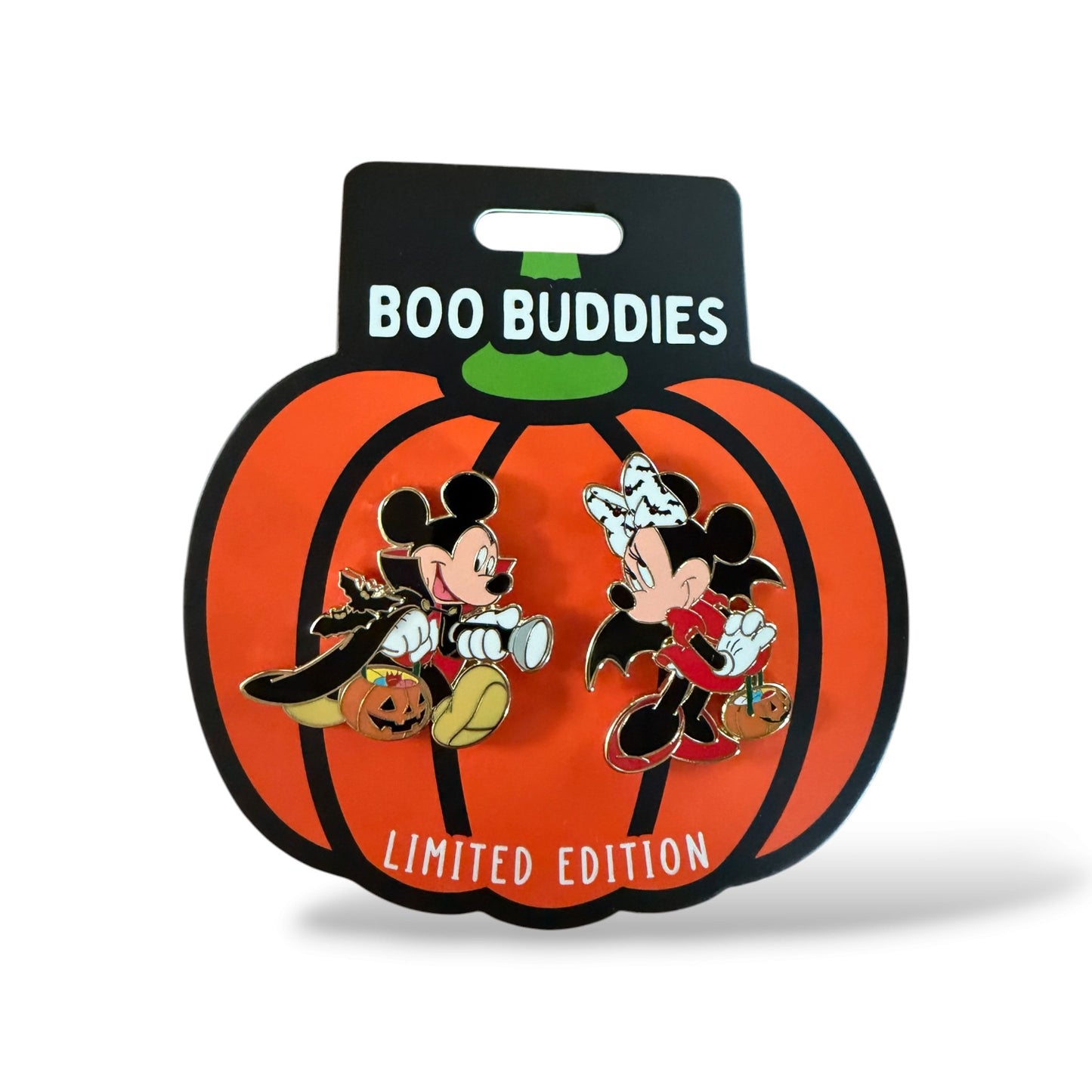 DSSH Boo Buddies Mickey and Minnie Pin Set