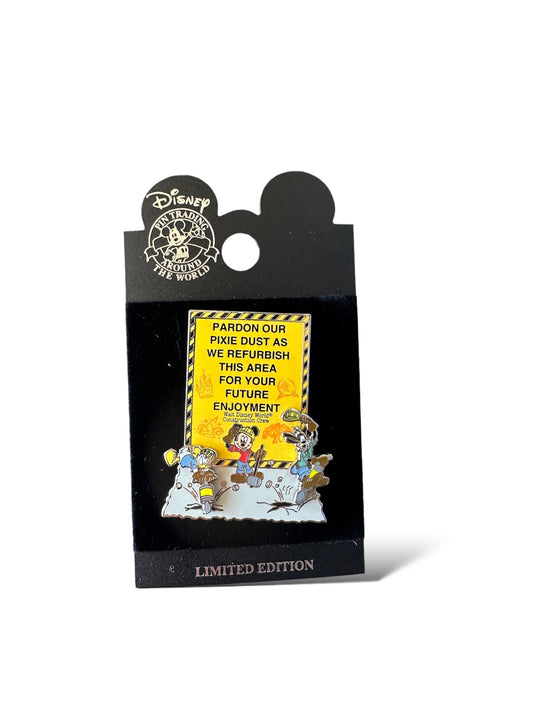 DEC Mickey, Donald & Goofy Pardon Our Pixie Dust Pin