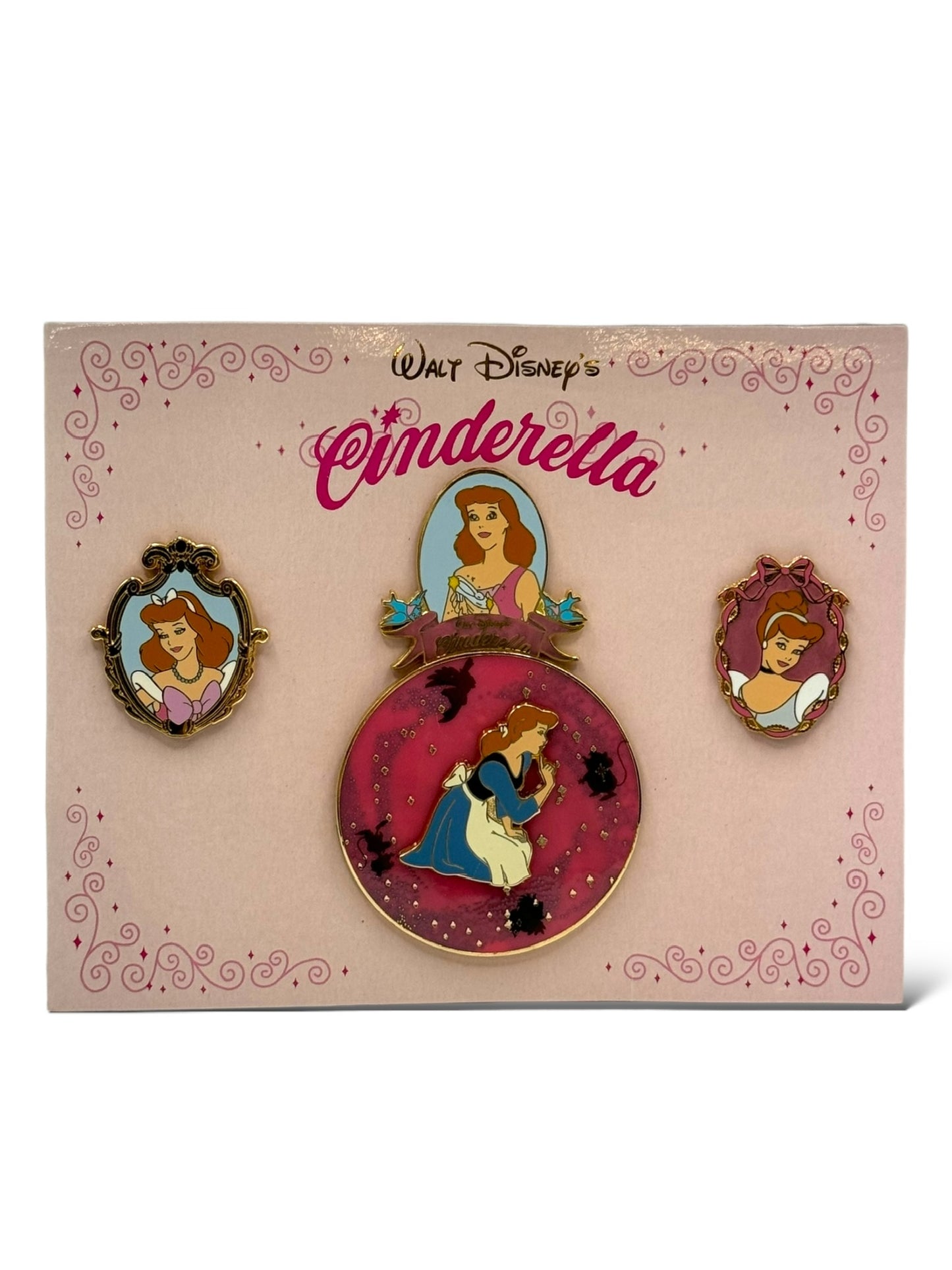 Disney Catalog Cinderella Rags to Royal 4 Pin Set