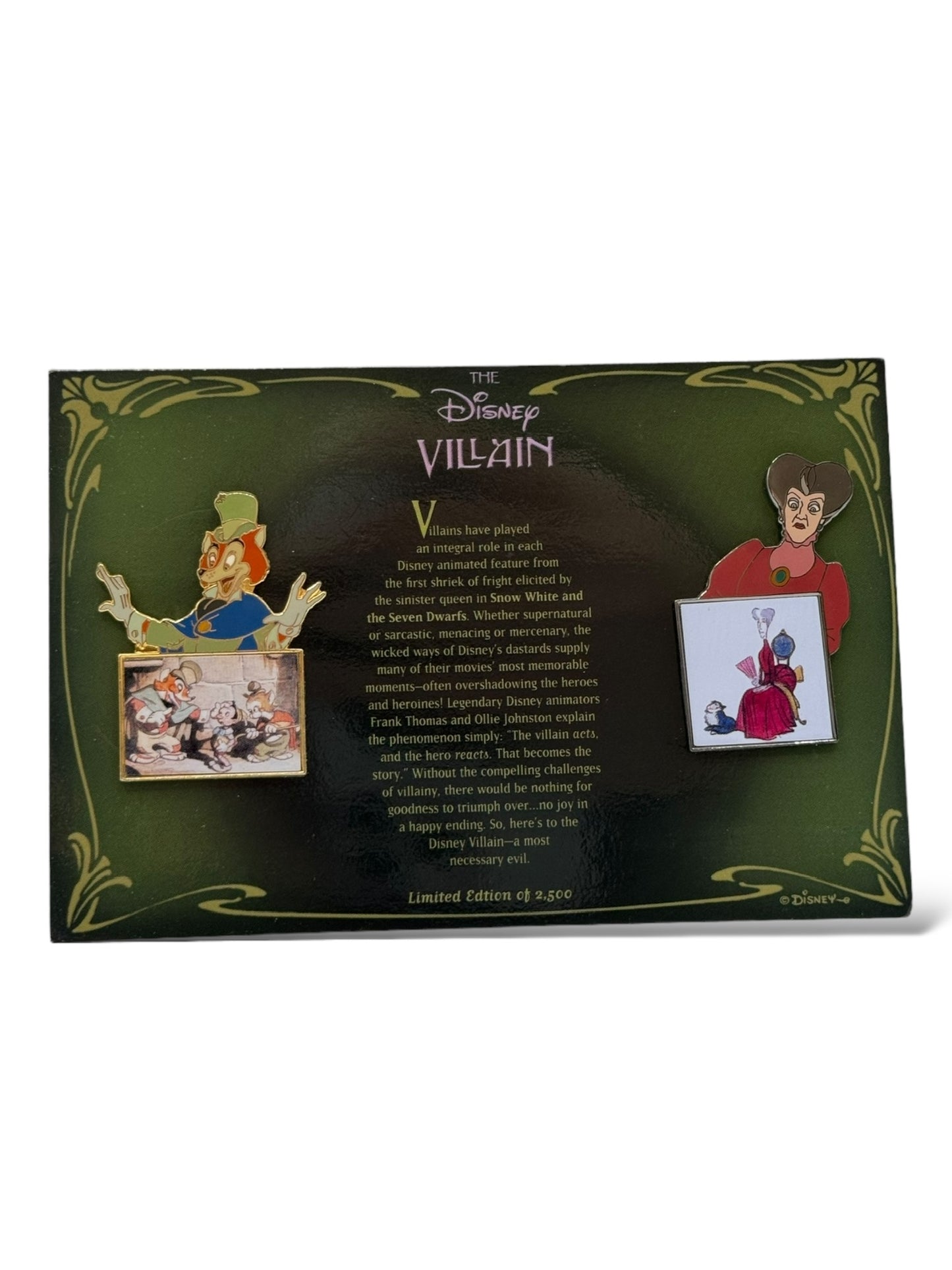 Disney Catalog Villains Sketches Lady Tremaine Pin