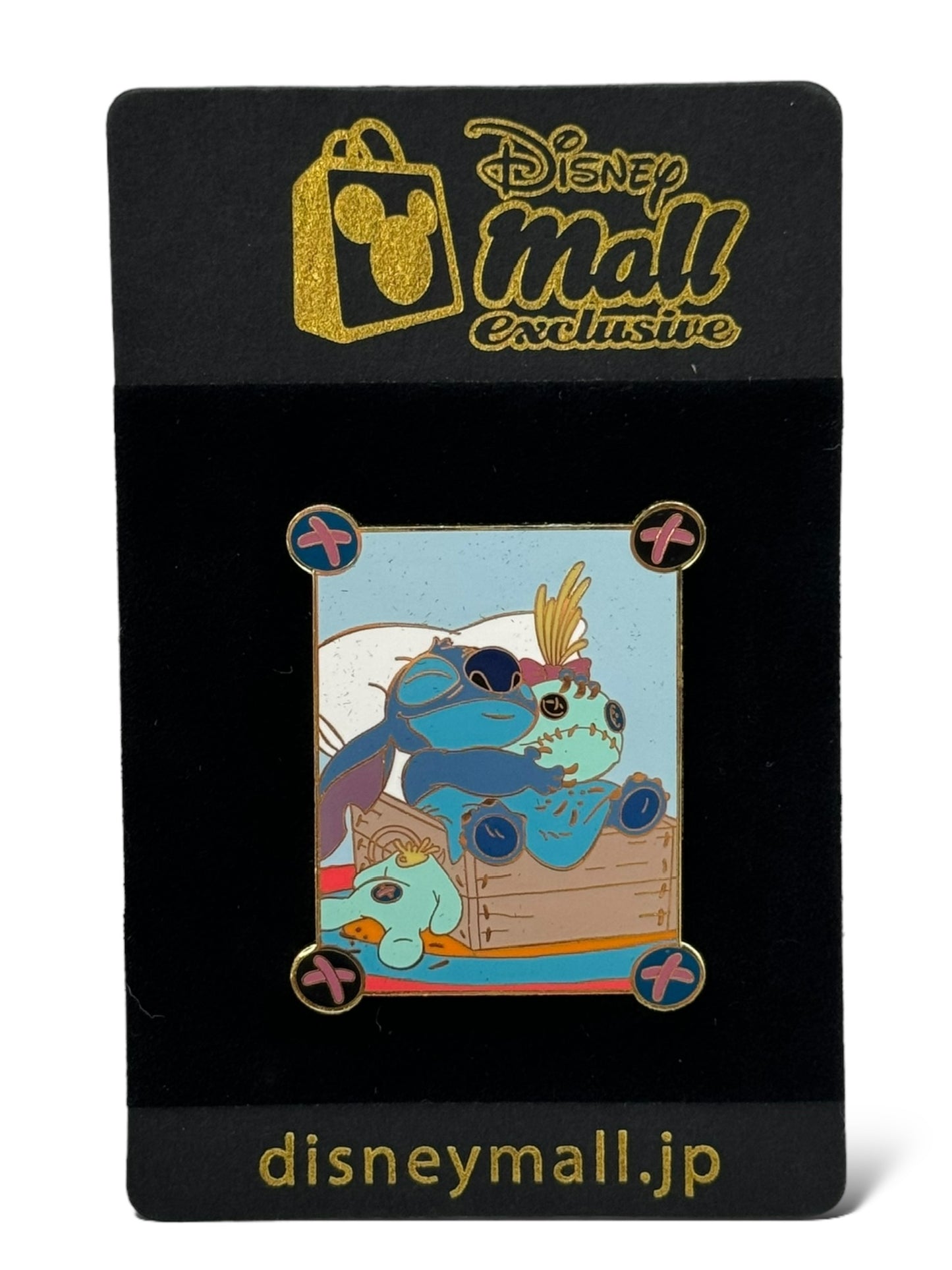 JDS Sleeping Stitch and Scrump Pin