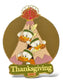 Disney Auctions Thanksgiving 2003 Huey, Dewey, Louie, and Turkey Pin