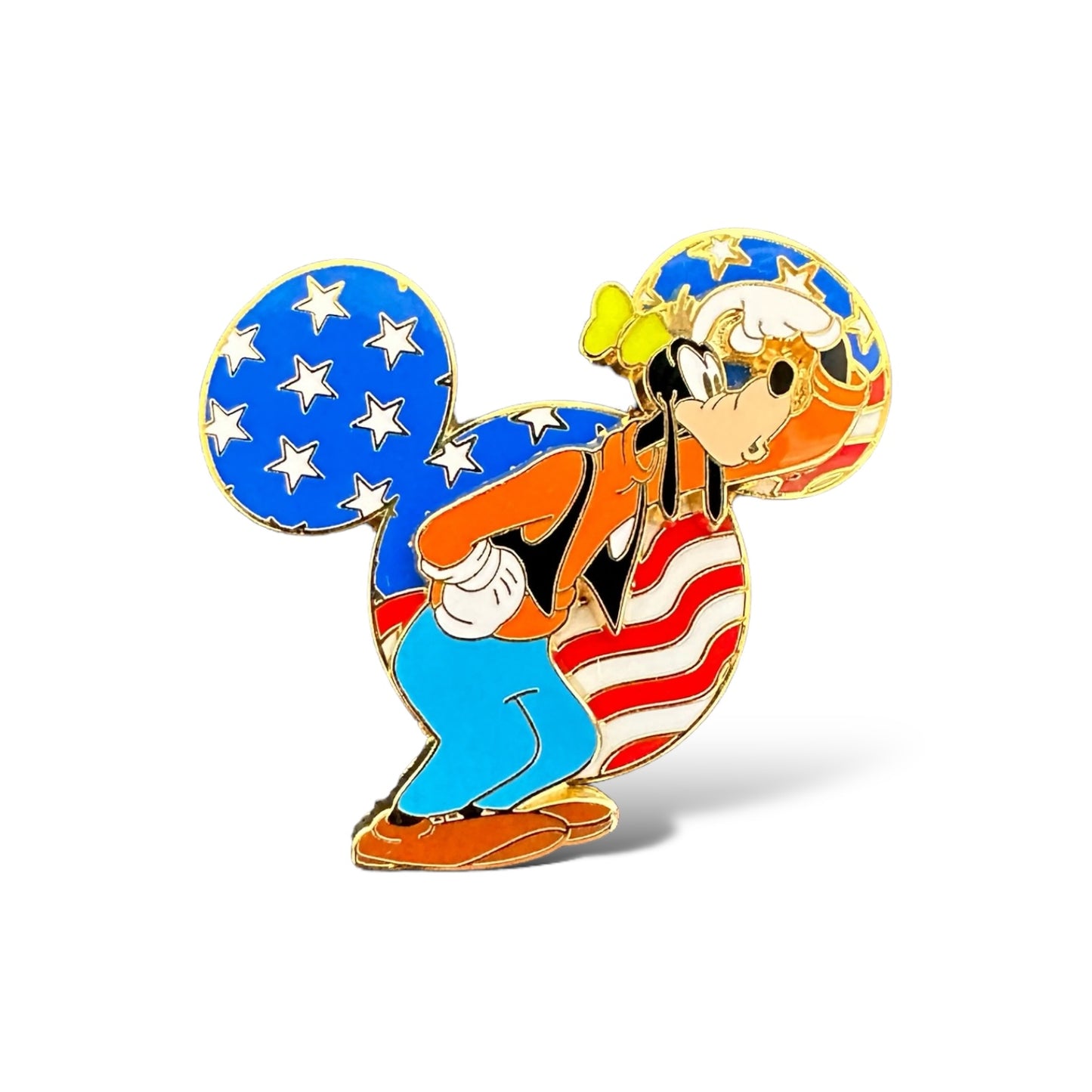 DEC July 4th Cast Member Goofy Pin