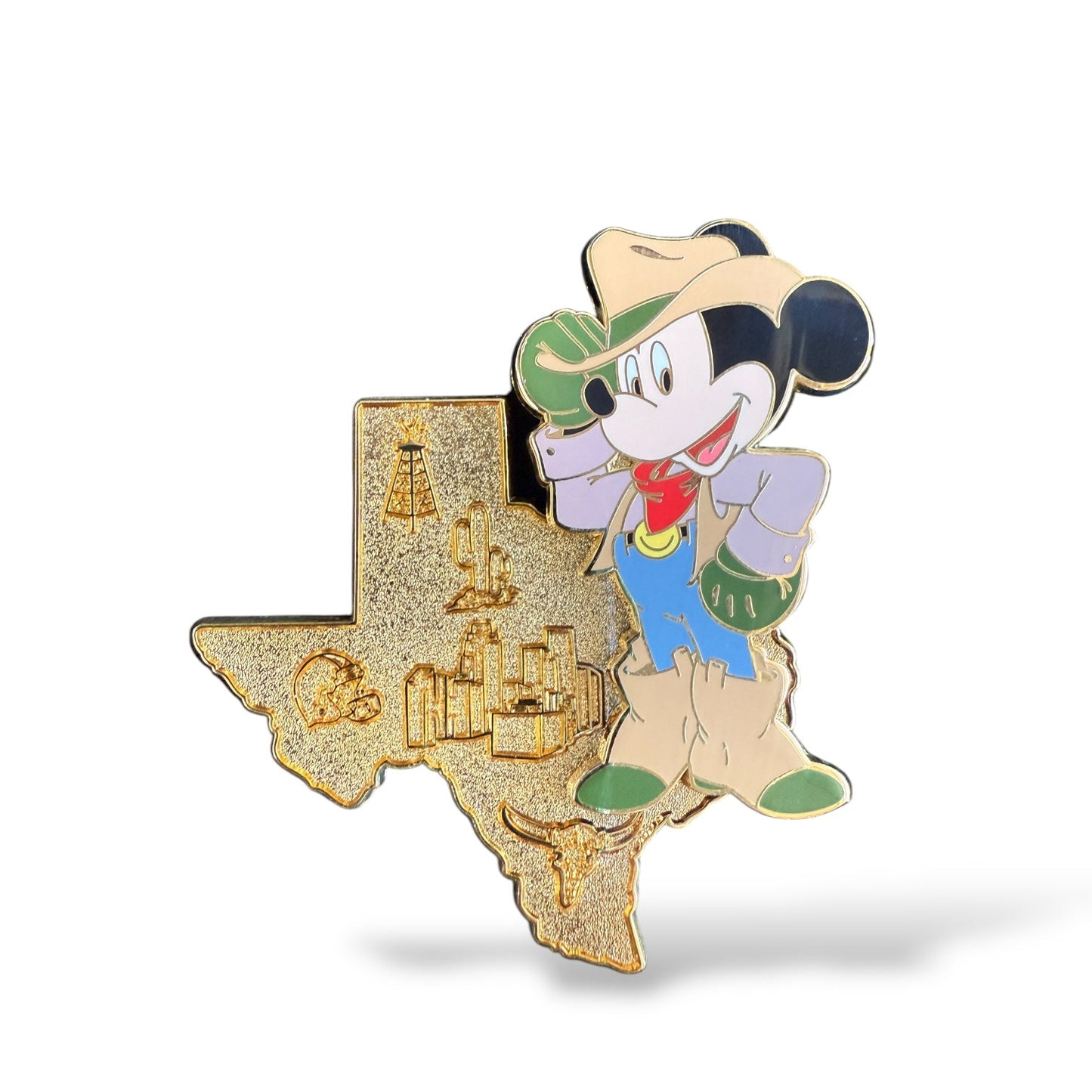 Disney Shopping State Series Texas Mickey Mouse Pin