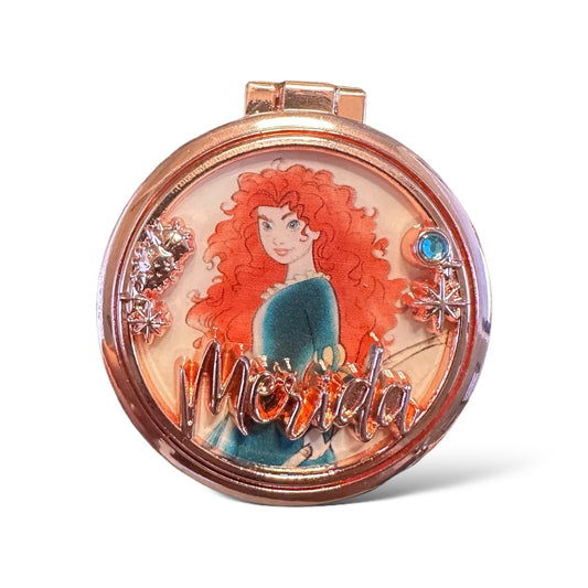 HKDL Princess Mirror Case Merida Pin