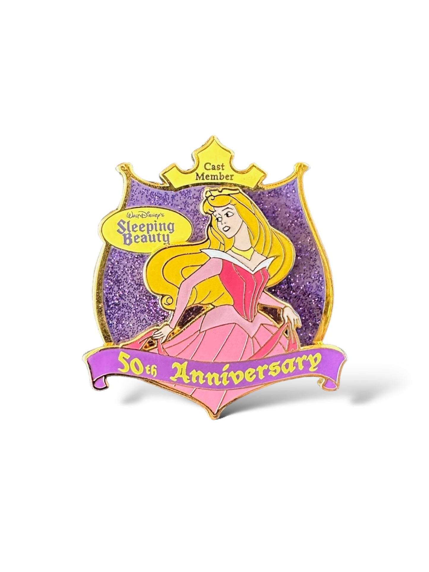 DEC Cast Member 50th Anniversary Sleeping Beauty Pin