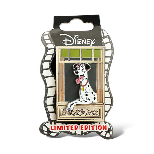 DSSH Dogs in Window Pongo Pin