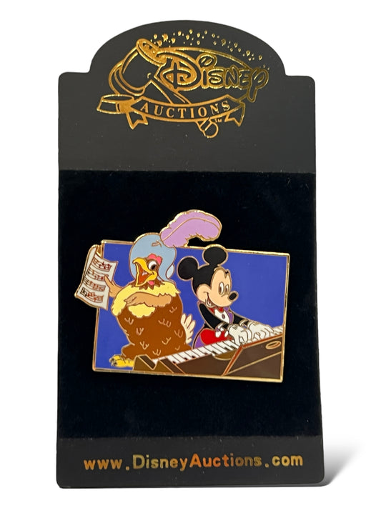 Disney Auctions Mickey Mouse and Clara Cluck Pin