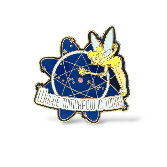 DLR Mickey's Pin Festival of Dreams Where Tomorrow Is Today Tinker Bell Pin