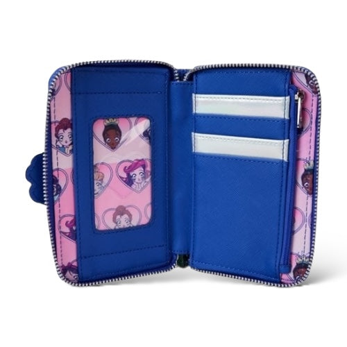 Loungefly Manga Style Disney Princesses Zip-Around Wallet