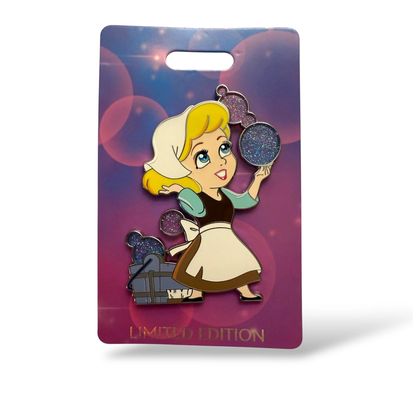 WDI Chibi Heroines Cinderella Pin