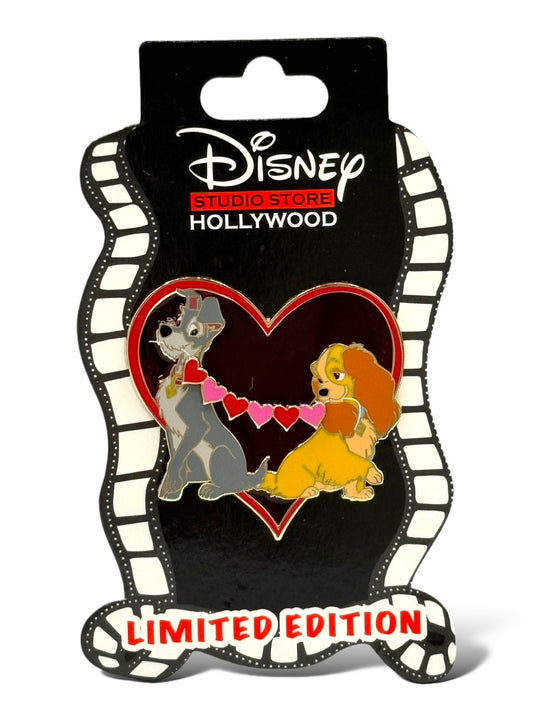 DSSH Love Is In The Air Lady and The Tramp Pin