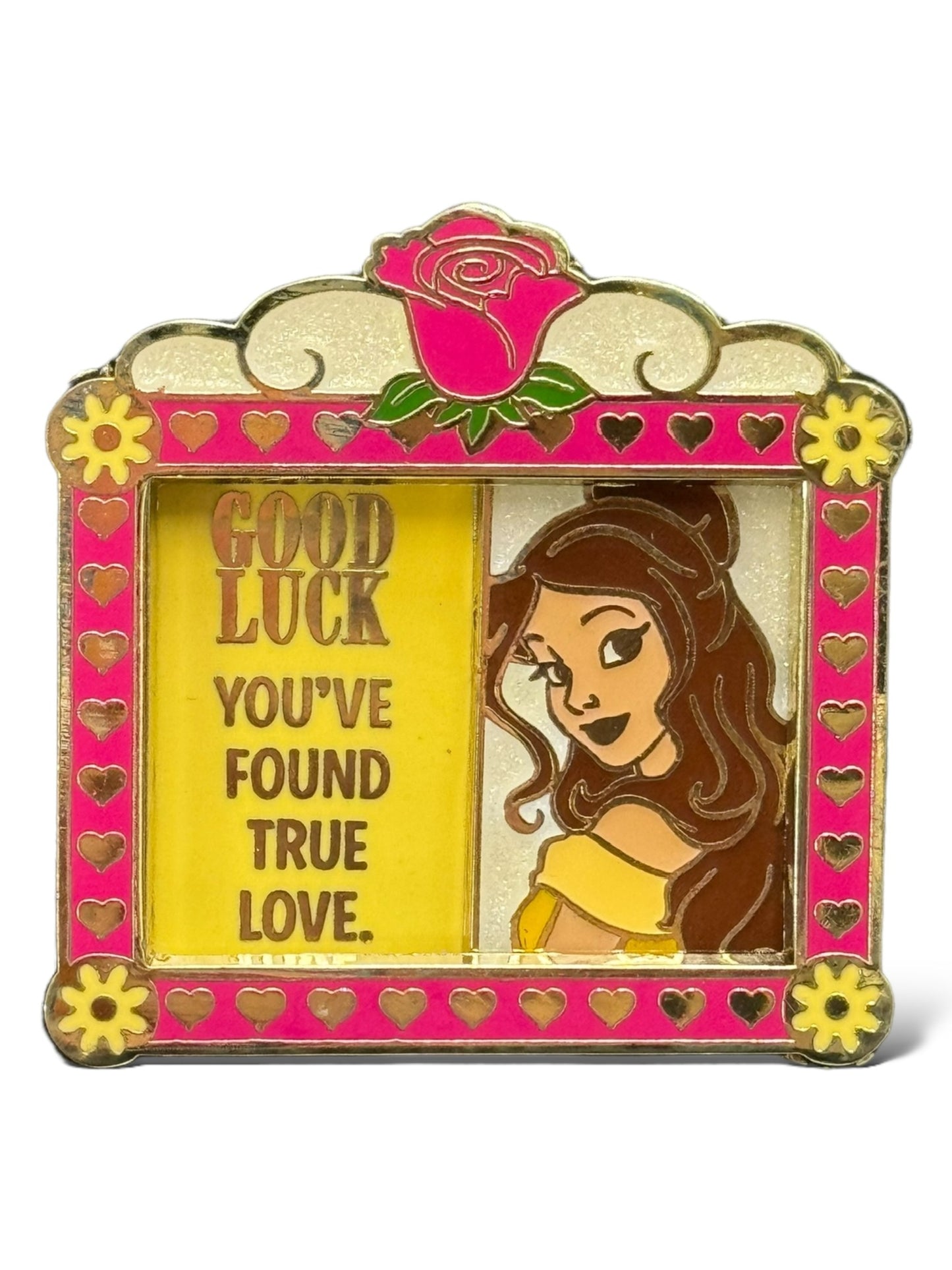 WDW Good Luck, Bad Luck Belle Slider Pin