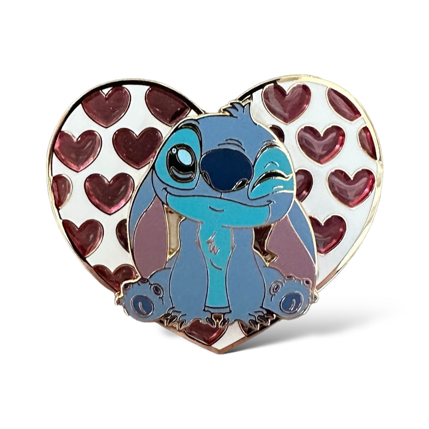 DSSH Valentine's Day Hearts Stitch Pin