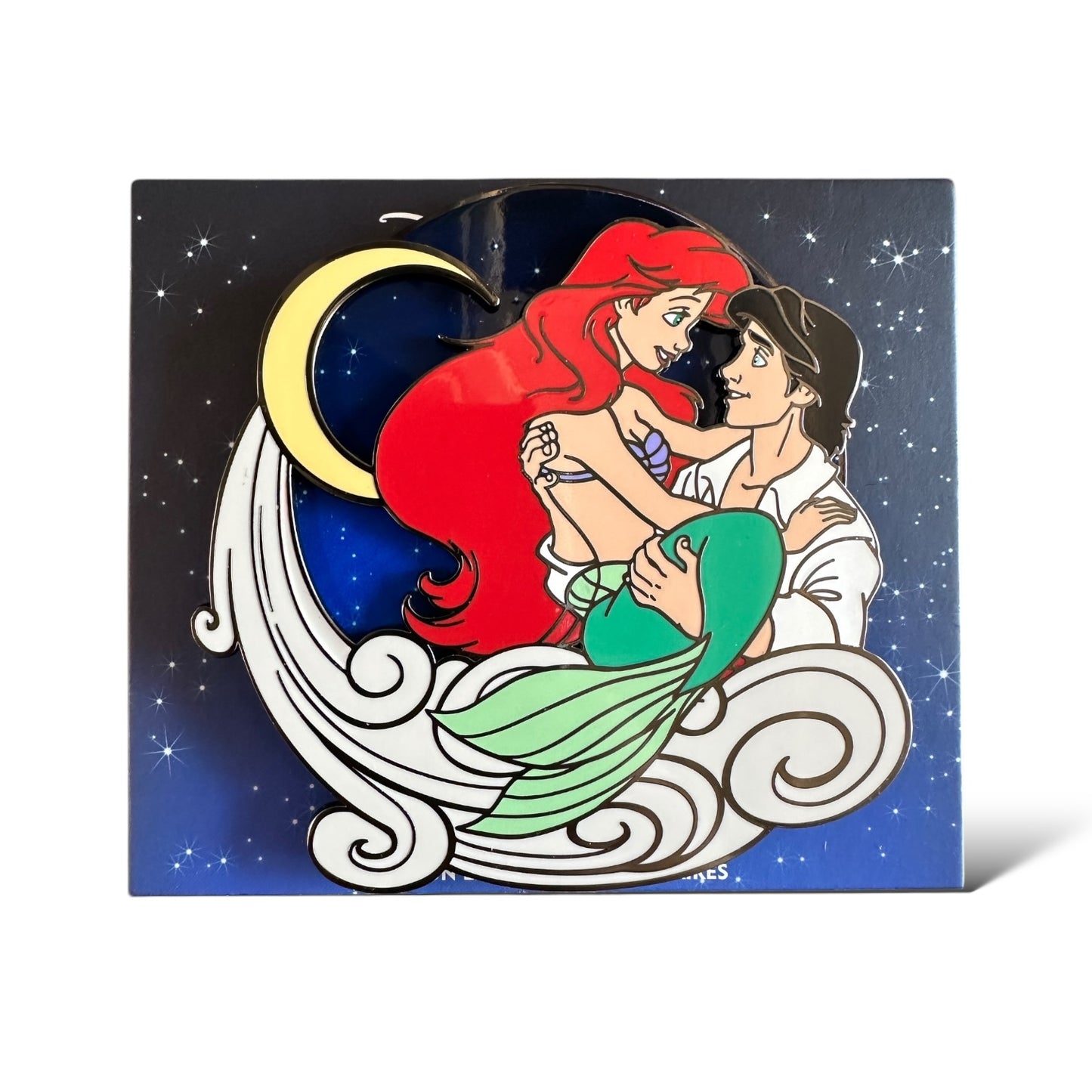DLRP Moon Monthly Ariel and Eric Jumbo Pin